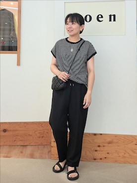 「さらっと晴れやかスナップ」｜coenなるせさん（レディース・157cm）の夏コーディネート