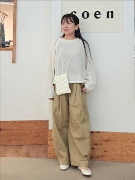 「coen」｜coenなるせさん（レディース・157cm）の春コーディネート