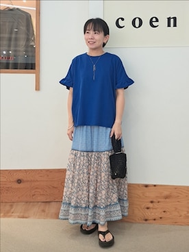 coenなるせさん(レディース・157cm)の夏コーディネート
