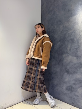 hinaさん(レディース・163cm)の冬コーディネート