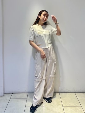 「ロゴニット」｜hinaさん（レディース・163cm）の秋コーディネート