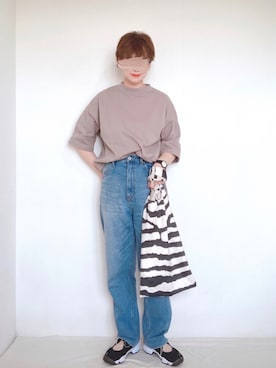 「アイテム（パンツ）」を使った、napoiさん（レディース・156cm・30代）の夏コーディネート