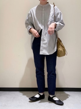 「カンフーシューズ」｜napoiさん（レディース・156cm・30代）の秋コーディネート