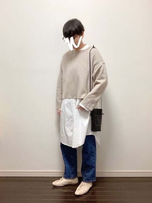 バンドカラーシャツワンピース（シャツワンピース）｜coca（coca