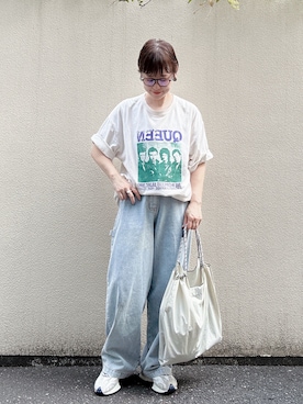 「アイテム（スニーカー）」を使った、napoiさん（レディース・156cm・40代）の秋コーディネート