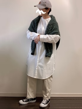 「アイテム（ワンピース/ドレス）」を使った、napoiさん（レディース・156cm・40代）の秋コーディネート