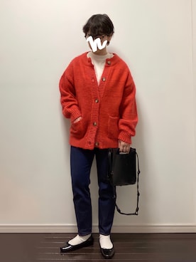 「TEMPERATE（テンパレイト）のアイテム」を使った、napoiさん（レディース・156cm）の秋コーディネート
