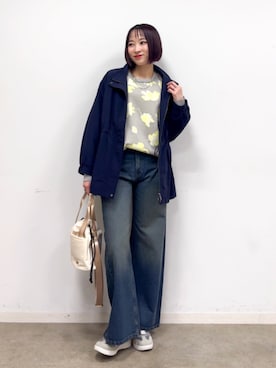 chikaさん（レディース・160cm）の春コーディネート