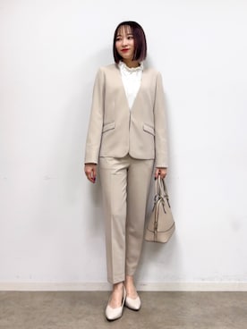 chikaさん（レディース・160cm）の冬コーディネート