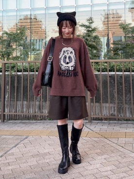 chikaさん（レディース・160cm）の秋コーディネート