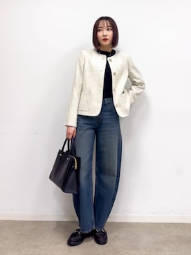 chikaさん（レディース・160cm）の冬コーディネート