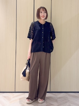 chikaさん（レディース・160cm）の夏コーディネート