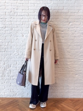 chikaさん（レディース・160cm）の春コーディネート