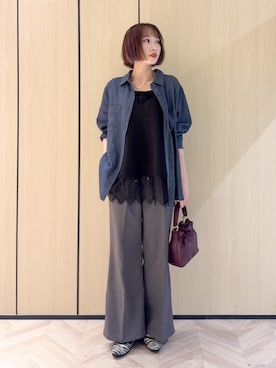 chikaさん(レディース・160cm)の秋コーディネート