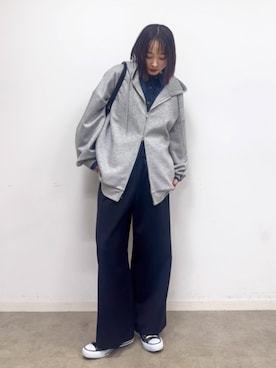 chikaさん（レディース・160cm）の冬コーディネート