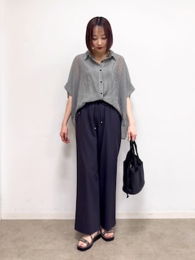 chikaさん（レディース・160cm）の夏コーディネート