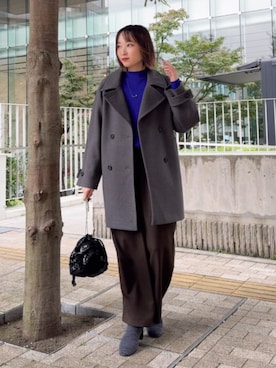 「アイテム（アクセサリー）」を使った、chikaさん（レディース・160cm）の秋コーディネート