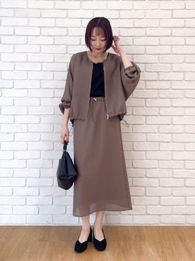 chikaさん(レディース・160cm)の夏コーディネート