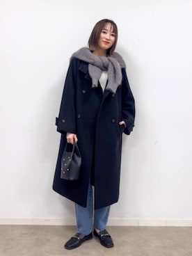 「アイテム（その他シューズ）」を使った、chikaさん（レディース・160cm）の冬コーディネート