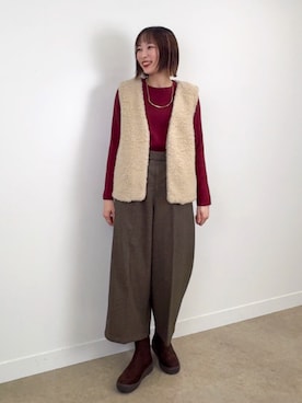 chikaさん(レディース・160cm)の秋コーディネート