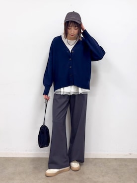 chikaさん（レディース・160cm）の秋コーディネート