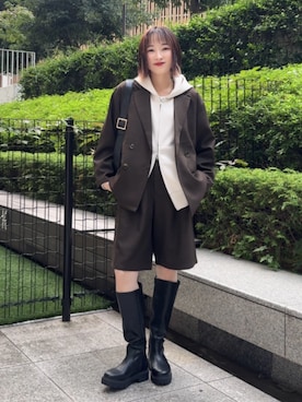 「SHOO・LA・RUE（シューラルー）のアイテム」を使った、chikaさん（レディース・160cm）の秋コーディネート