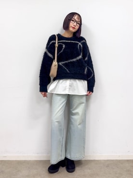 chikaさん（レディース・160cm）の冬コーディネート