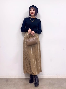 chikaさん(レディース・160cm)の秋コーディネート
