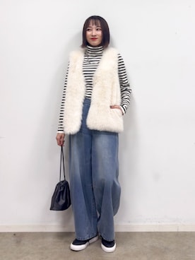 「SHOO・LA・RUE（シューラルー）のアイテム」を使った、chikaさん（レディース・160cm）の秋コーディネート