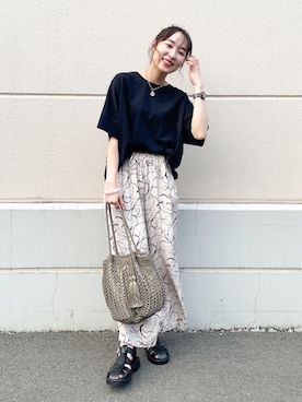 chikaさん(レディース・160cm)の夏コーディネート