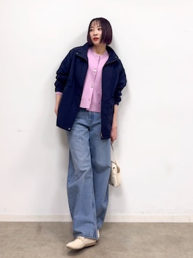 chikaさん（レディース・160cm）の春コーディネート