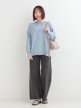 chikaさん（レディース・160cm）の冬コーディネート