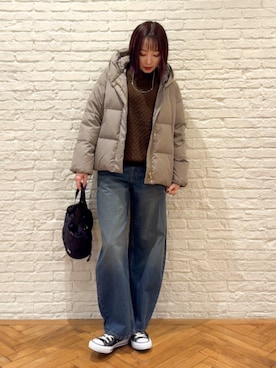 chikaさん(レディース・160cm)の冬コーディネート