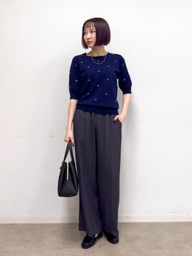 「SHOO・LA・RUE（シューラルー）のアイテム」を使った、chikaさん（レディース・160cm）の春コーディネート