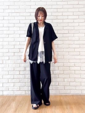 chikaさん（レディース・160cm）の夏コーディネート