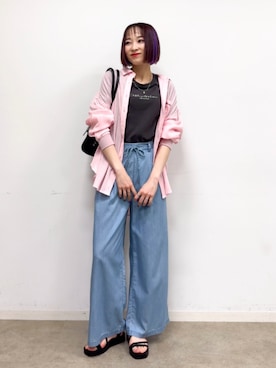 chikaさん（レディース・160cm）の春コーディネート