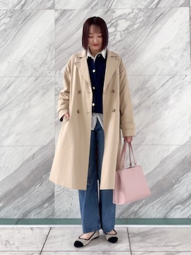 chikaさん（レディース・160cm）の春コーディネート