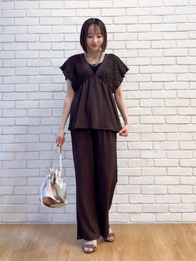 chikaさん（レディース・160cm）の夏コーディネート