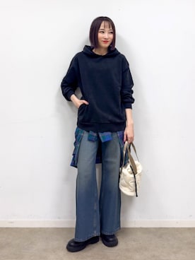 chikaさん（レディース・160cm）の冬コーディネート