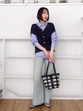 chikaさん（レディース・160cm）の春コーディネート