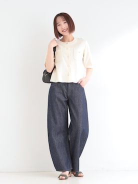 「SHOO・LA・RUE（シューラルー）のアイテム」を使った、chikaさん（レディース・160cm）の春コーディネート