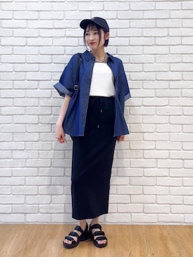 chikaさん(レディース・160cm)の夏コーディネート