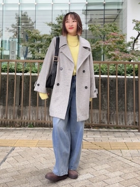 chikaさん（レディース・160cm）の冬コーディネート