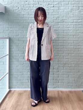 chikaさん（レディース・160cm）の夏コーディネート