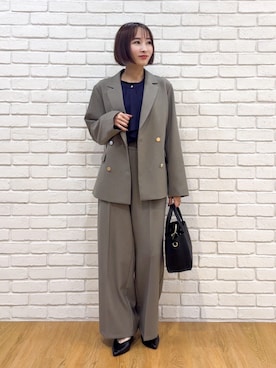 chikaさん（レディース・160cm）の秋コーディネート