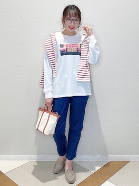 chikaさん（レディース・160cm）の春コーディネート