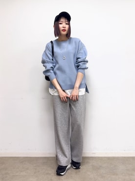 chikaさん（レディース・160cm）の冬コーディネート