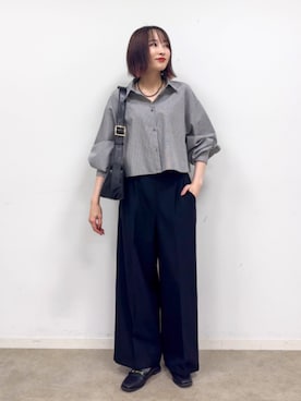 「アイテム（その他シューズ）」を使った、chikaさん（レディース・160cm）の秋コーディネート