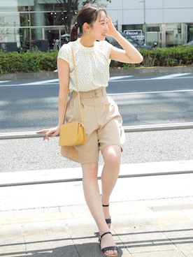 chikaさん（レディース・160cm）の春コーディネート