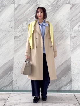 chikaさん（レディース・160cm）の春コーディネート